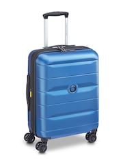 Delsey Paris Blue Comete 4 55 Cm Slim 4 Double Wheels Expandable Cabin Trolley - Image 3 of 5