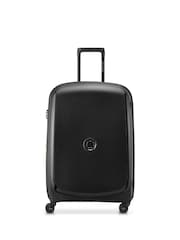 Delsey Paris Black Belmont Plus 71 Cm 4 Double Wheels Expandable Trolley Case - Image 1 of 6