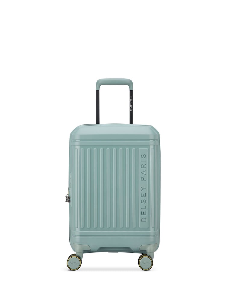 Delsey Paris Green Lutece 55 Cm 4 Double Wheels Expandable Cabin Trolley Case - Image 1 of 5 Delsey Paris Green Lutece 55 Cm 4 Double Wheels Expandable Cabin Trolley Case - Image 1 of 5