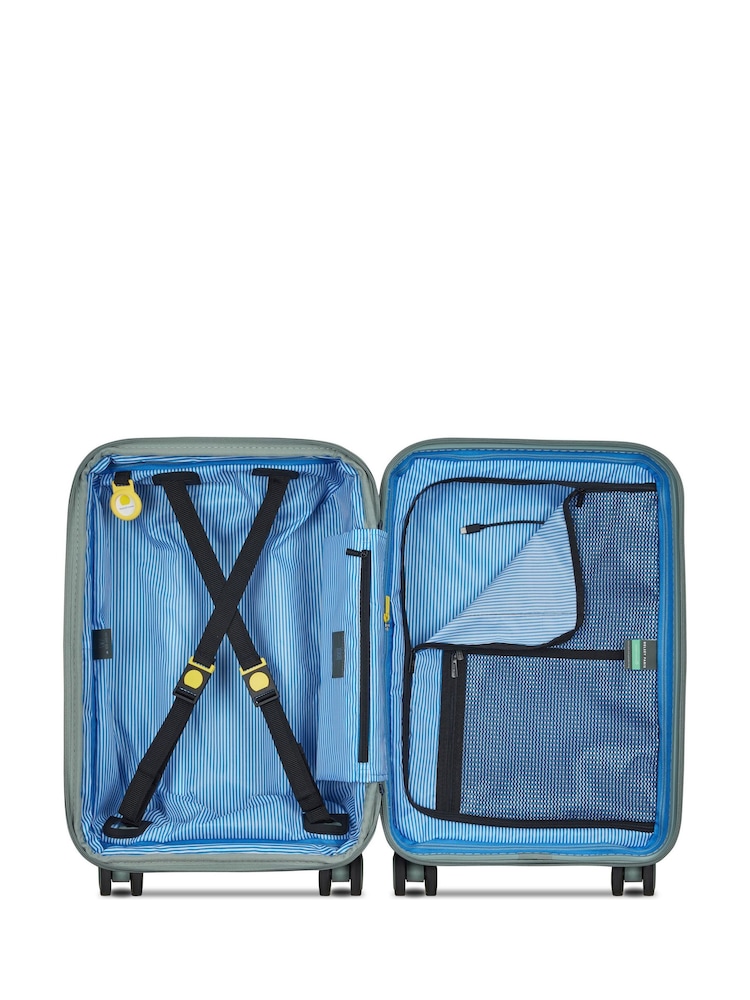 Delsey Paris Green Lutece 55 Cm 4 Double Wheels Expandable Cabin Trolley Case - Image 5 of 5 Delsey Paris Green Lutece 55 Cm 4 Double Wheels Expandable Cabin Trolley Case - Image 5 of 5