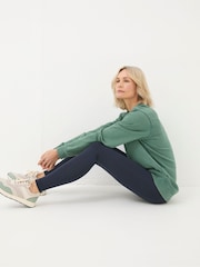 FatFace Meribel Blue Leggings - Image 3 of 5