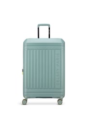 Delsey Paris Green Lutece 76 Cm 4 Double Wheels Expandable Trolley Case - Image 1 of 5