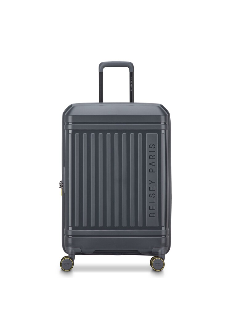 Delsey Paris Grey Lutece 69 Cm 4 Double Wheels Expandable Trolley Case - Image 1 of 5 Delsey Paris Grey Lutece 69 Cm 4 Double Wheels Expandable Trolley Case - Image 1 of 5