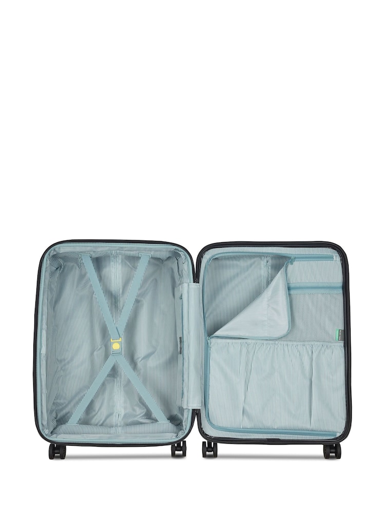 Delsey Paris Black Comete 4 67 Cm 4 Double Wheels Expandable Trolley Case - Image 5 of 5 Delsey Paris Black Comete 4 67 Cm 4 Double Wheels Expandable Trolley Case - Image 5 of 5