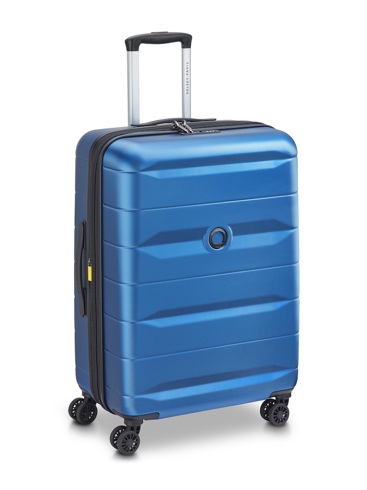 Delsey Paris Blue Comete 4 67 Cm 4 Double Wheels Expandable Trolley Case - Image 2 of 5 Delsey Paris Blue Comete 4 67 Cm 4 Double Wheels Expandable Trolley Case - Image 2 of 5