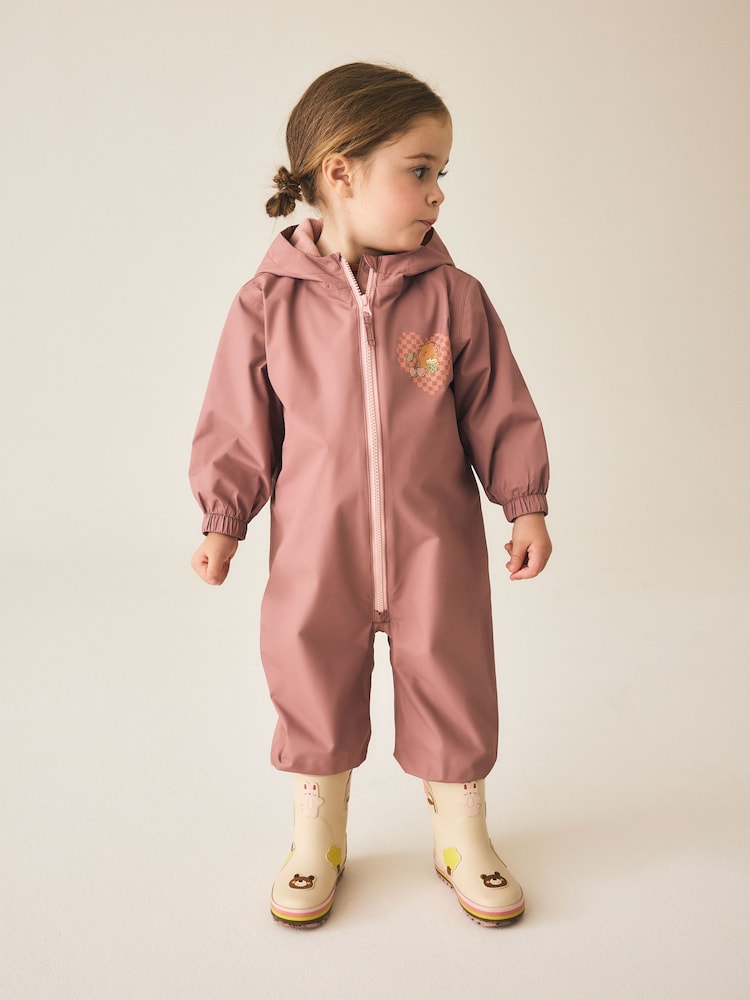 Capybara Character - Combinaison imperméable imprimée (3 mois-7 ans) - Image 2 de 6