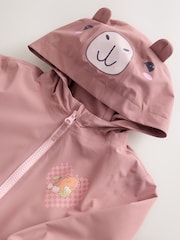 Capybara Character Waterproof Fleece Lined Puddlesuit (3mths-7yrs) - Image 9 of 11
