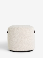 Natural Pouffe With Handles - Image 4 of 5