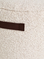 Natural Pouffe With Handles - Image 5 of 5