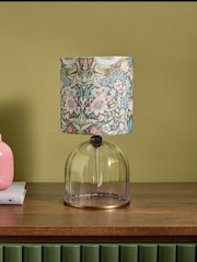 Clarke & Clarke Blue Strawberry Thief Dalby Table Lamp - Image 1 of 2