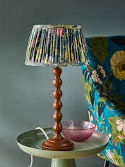 Clarke and Clarke Green Giverny Cetara Bobbin Table Lamp - Image 2 of 5