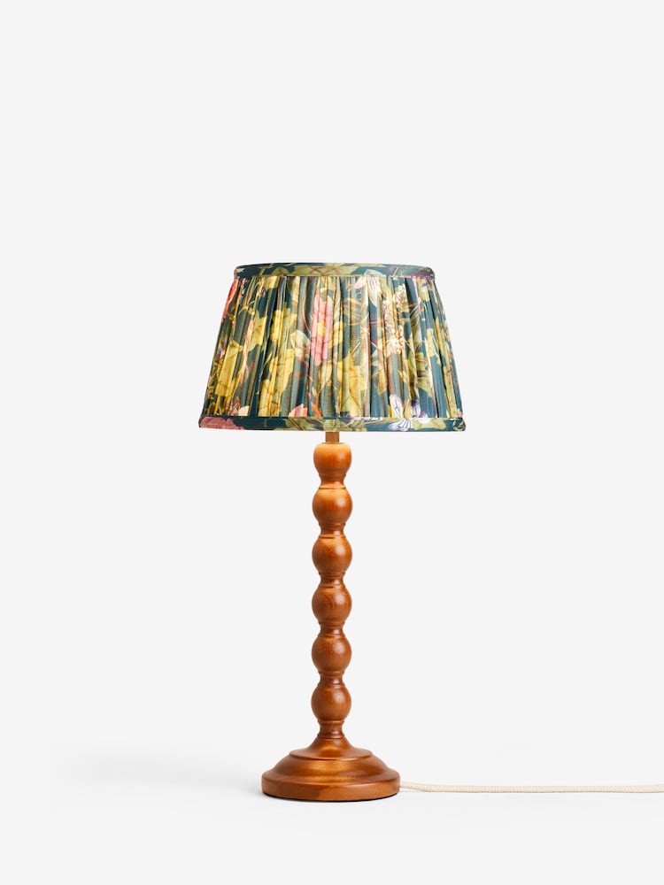 Clarke and Clarke Green Giverny Cetara Bobbin Table Lamp - Image 5 of 5
