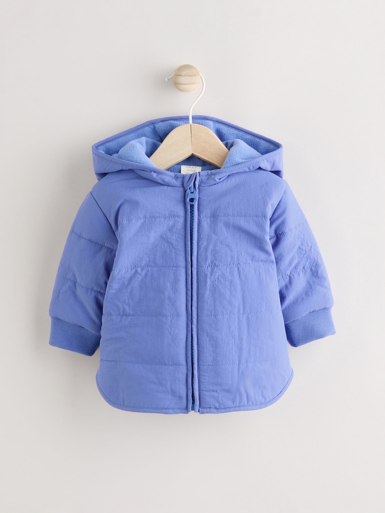 Mineral Blue Baby Puffer Coat (0mths-2yrs) - Image 1 of 6