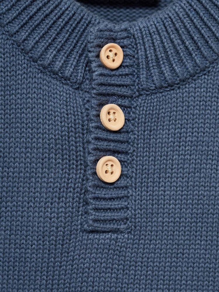 Mango Blue 100% Cotton Hossegor Sweater - Image 6 of 6 Mango Blue 100% Cotton Hossegor Sweater - Image 6 of 6