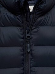 Mango Blue Quilted Gilet - Image 4 of 4