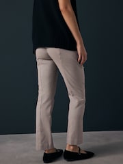 Brown Check Slim Sculpting Trousers - Image 2 of 8