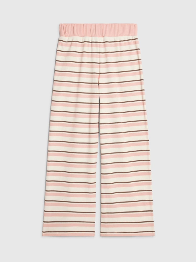 River Island Pink Stripe Kickflare Trousers - Image 2 of 4