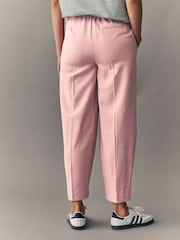 Pink Tailored Hourglass Barrel Leg Trousers - Image 3 of 8