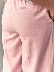 Pink Tailored Hourglass Barrel Leg Trousers - Image 5 of 8