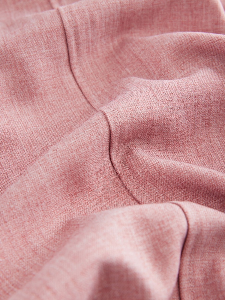 Pink Tailored Hourglass Barrel Leg Trousers - Image 8 of 8