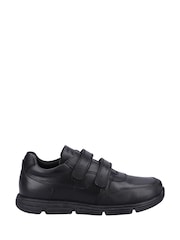 Hush Puppies Black Lucas Senior School Shoes - Image 1 of 4