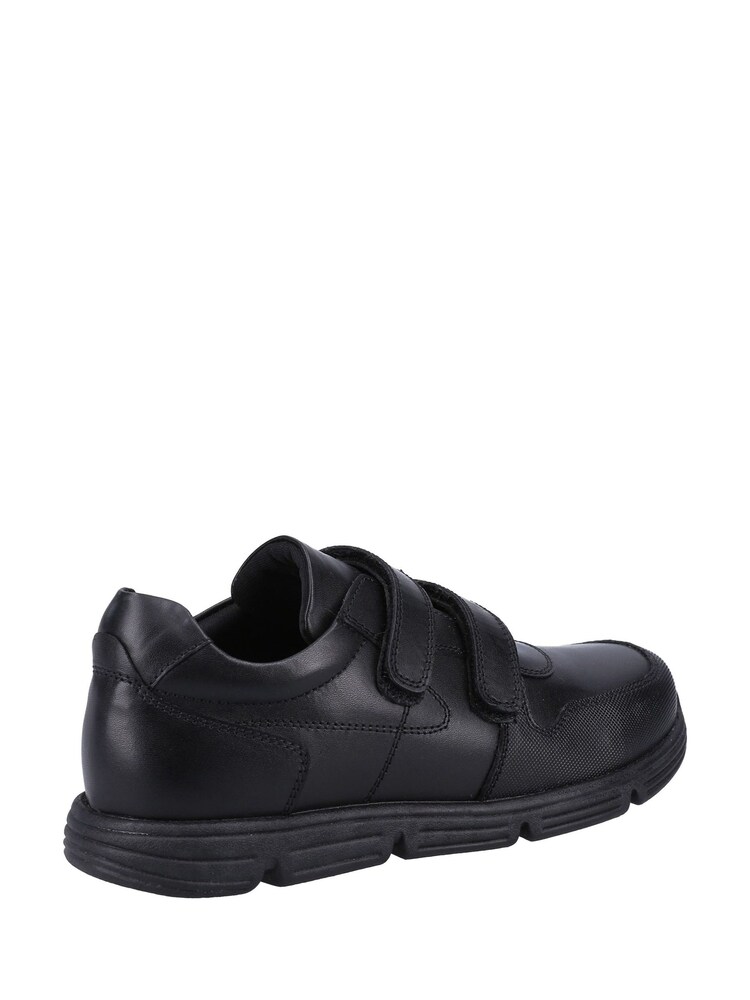 Hush Puppies Black Lucas Senior School Shoes - Image 2 of 4 Hush Puppies Black Lucas Senior School Shoes - Image 2 of 4