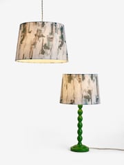Clarke & Clarke Blue/White Lagana Easyfit Shade - Image 1 of 3