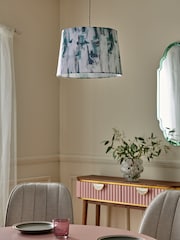 Clarke & Clarke Blue/White Lagana Easyfit Shade - Image 2 of 3