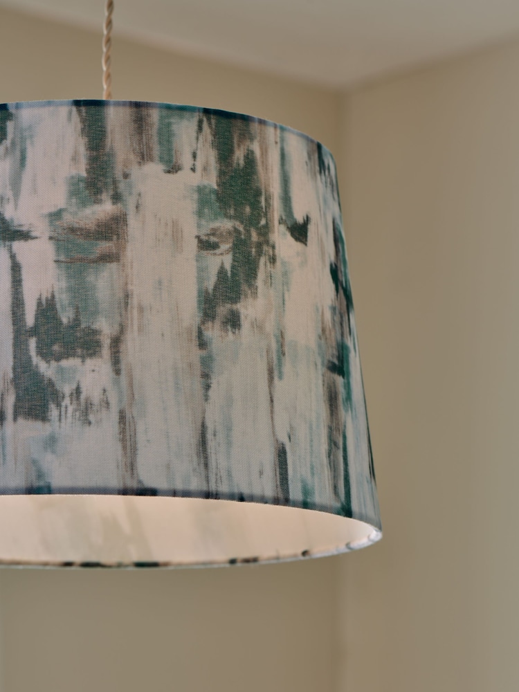 Clarke & Clarke Blue/White Lagana Easyfit Shade - Image 3 of 3 Clarke & Clarke Blue/White Lagana Easyfit Shade - Image 3 of 3