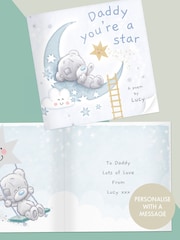 Personalised Personalised Tiny Tatty Teddy Daddy You're A Star Poem Book by PMC - Image 2 of 3