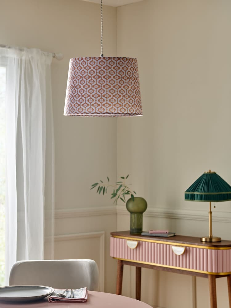 Clarke & Clarke Rust Brown Ennerdale Easyfit Shade - Image 2 of 5