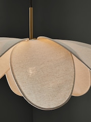 Clarke and Clarke Cream Summerby Pendant Light - Image 3 of 5