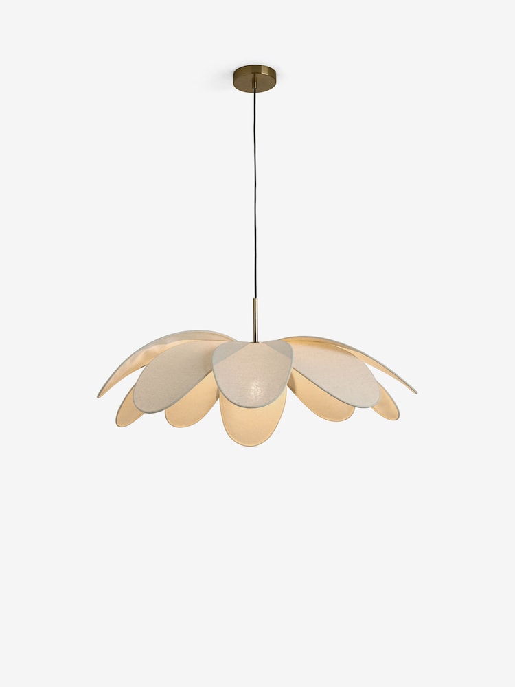 Clarke and Clarke Cream Summerby Pendant Light - Image 5 of 5