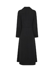 M&Co Black Long Sleeve Utility Shirt Dress - Image 6 of 6