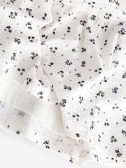Ecru Ditsy Flower Tiered Broderie Summer Dress (3-16yrs) - Image 9 of 9