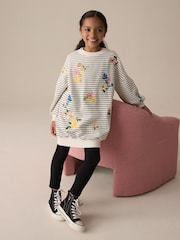 Black/White Jumper Dress (3-16yrs) - Image 1 of 9