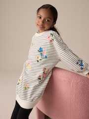 Black/White Jumper Dress (3-16yrs) - Image 2 of 9