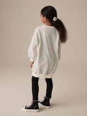 Black/White Jumper Dress (3-16yrs) - Image 3 of 9