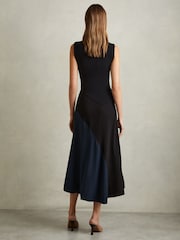 Платья из крепа Reiss Faro Block - Image 5 of 7