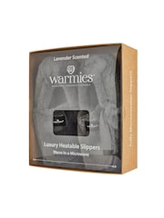 Warmies Grey Heatable Luxury Boot Slippers - Image 4 of 4