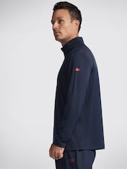 Skechers Navy Harry Kane Charge 1/4 Zip Top - Image 4 of 4