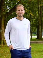 Skechers White Harry Kane Training Long Sleeve Top - Image 1 of 4