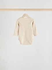 Neutral Hamish Baby Bodysuits 3 Pack - Image 4 of 11