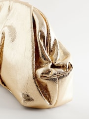 Gold Snap Clutch Bag - Image 10 of 11