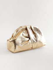 Gold Snap Clutch Bag - Image 7 of 11