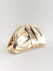 Gold Snap Clutch Bag - Image 8 of 11
