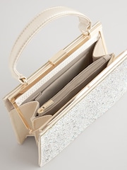 Silver Sparkle Handheld Bag - Image 9 of 11