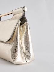 Gold - Clutch mit Henkel - Bild 10 von 12