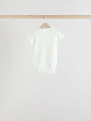 Neutral Baby Short Sleeve Bodysuits 5 Pack - Image 4 of 9