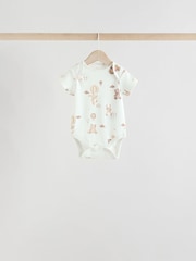 Neutral Baby Short Sleeve Bodysuits 5 Pack - Image 5 of 9
